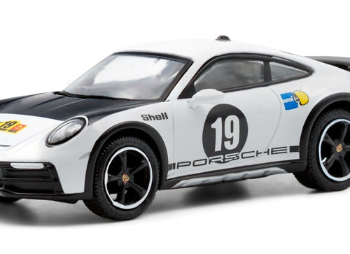 Load image into Gallery viewer, Sparky x TINY 1/64 Porsche 911(992) Dakar  Rallye 1971 Diecast Model Car

