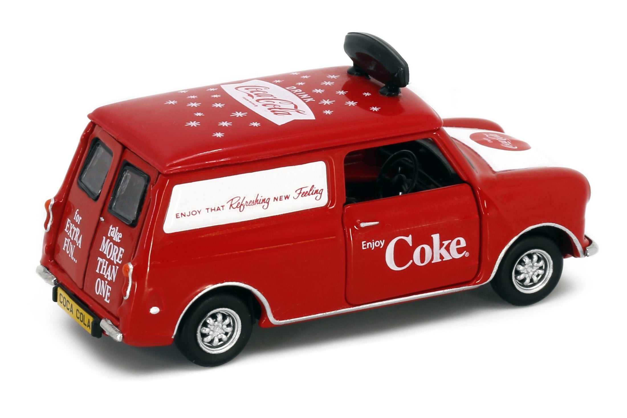 Tiny City Die-cast Model Car - Morris Mini Coca-Cola