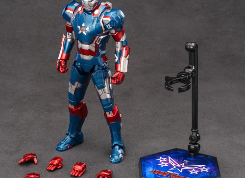 Load image into Gallery viewer, ZD Toys Marvel Avengers 1/10 Iron Patriot Action Figure

