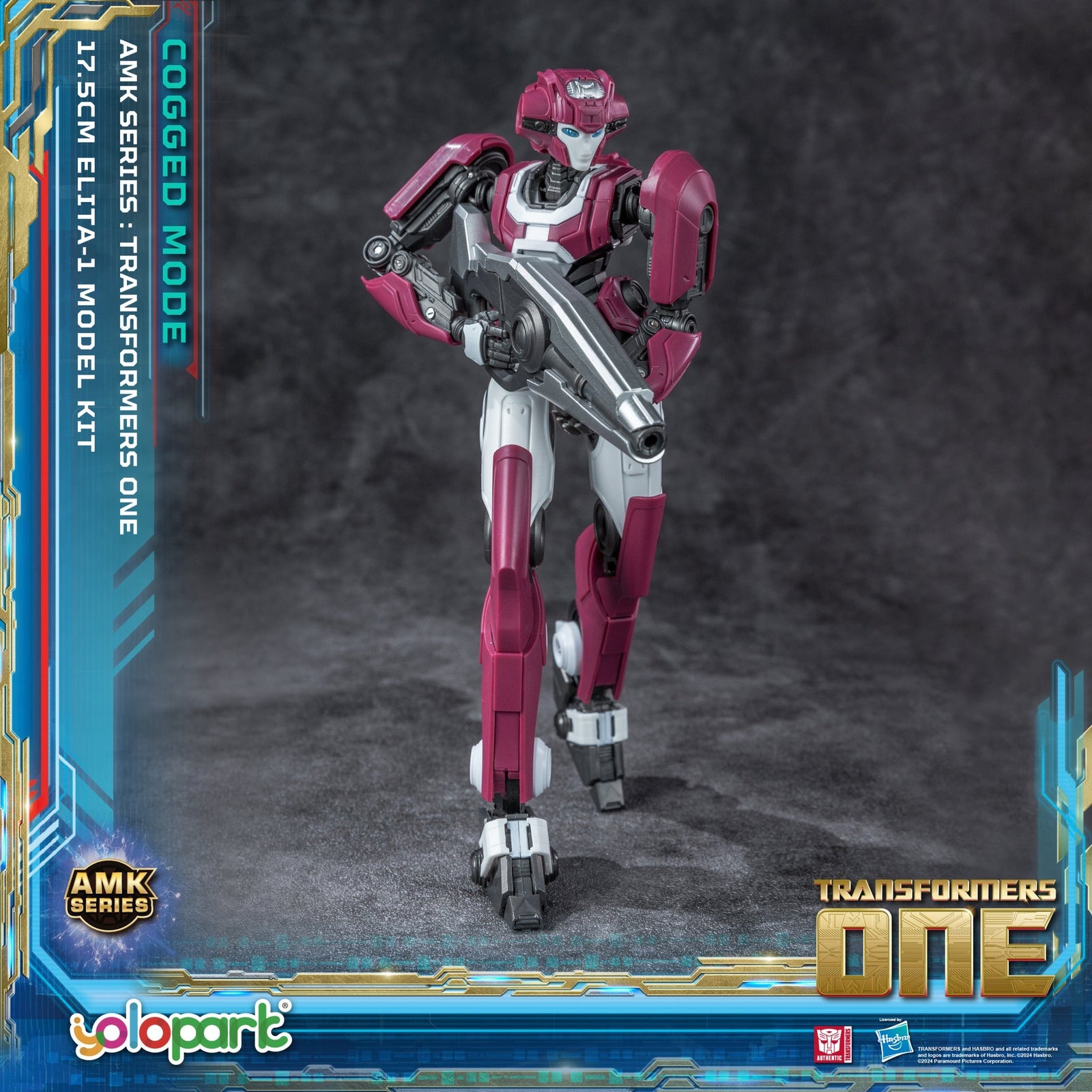 TRANSFORMERS ONE AMK (Cogged Mode) Elita-1 Model Kit