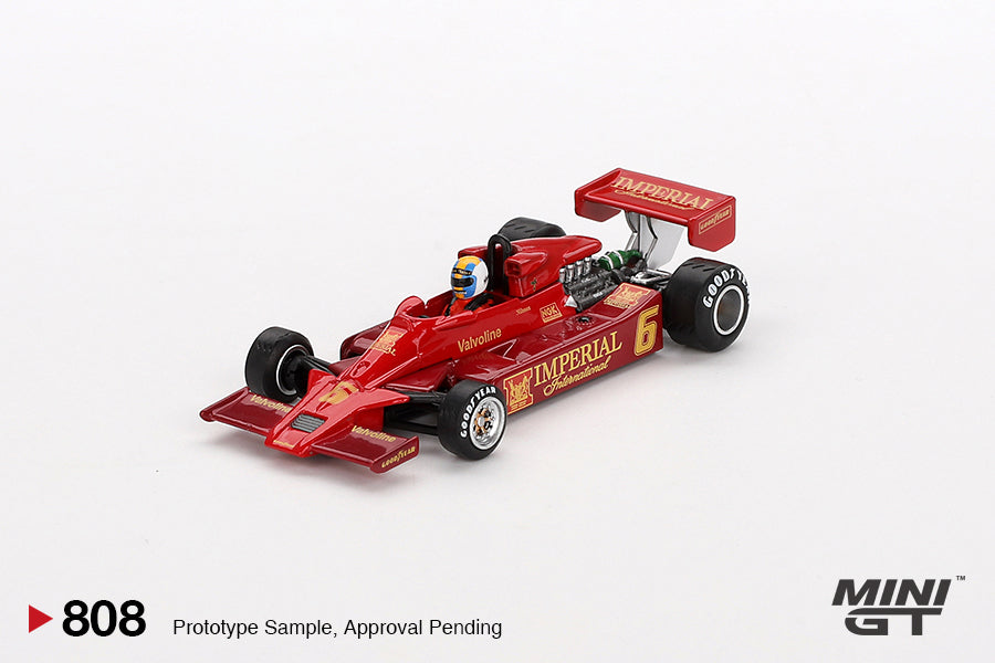 Mini GT #808 1/64 Lotus 78 #6  Gunnar Nilsson 1977 Japanese GP Model