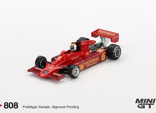 Load image into Gallery viewer, Mini GT #808 1/64 Lotus 78 #6  Gunnar Nilsson 1977 Japanese GP Model
