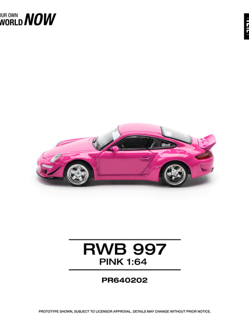 Load image into Gallery viewer, POPRACE 1/64 RWB 997 - PINK Diecast model car

