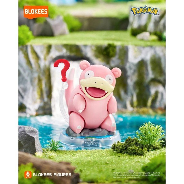 Blokees Pokemon Classic Version-S Slowpoke Buildable Action Figure Model Kit
