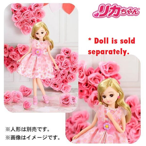 Load image into Gallery viewer, Takara Tomy Licca Chan Doll Dress - LW-01 Sweet Bouquet
