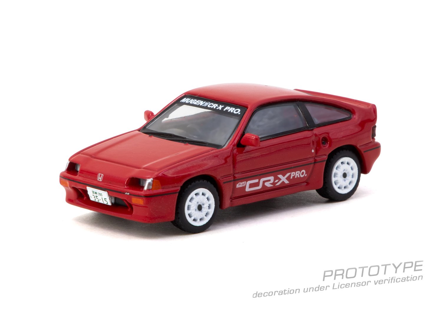 (Pre-order) Tarmac Works 1/64 HONDA Ballade Sports MUGEN CR-X PRO Red Diecast