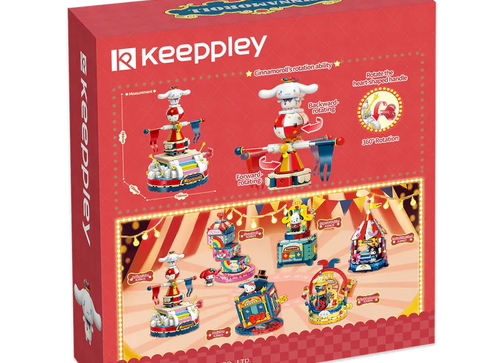 Load image into Gallery viewer, Keeppley Blocks Toy #K20825 Sanrio Series - Cinnamoroll Rolling Globe
