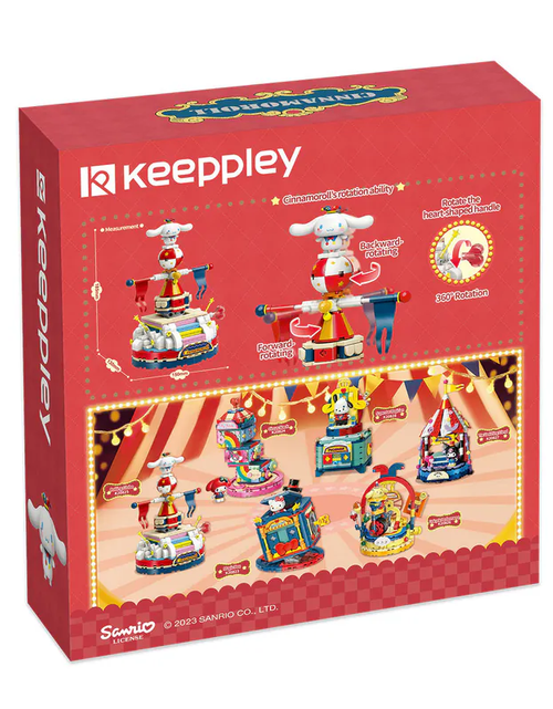 Load image into Gallery viewer, Keeppley Blocks Toy #K20825 Sanrio Series - Cinnamoroll Rolling Globe
