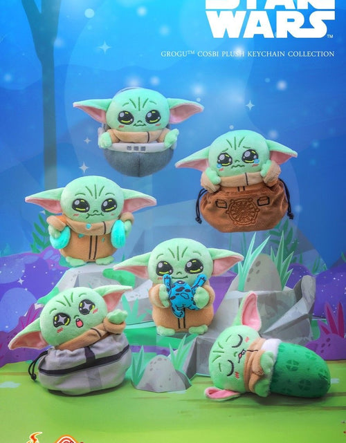 Load image into Gallery viewer, Hot Toys Star Wars Grogu Cosbi Plush Keychain Collection (Full set of 6)
