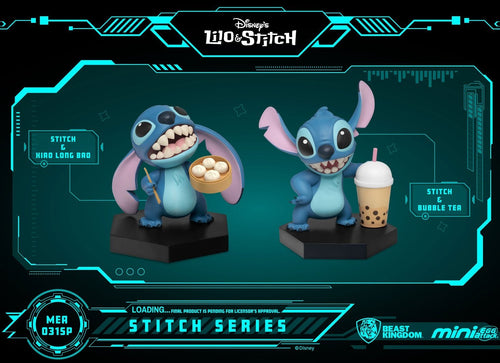 Load image into Gallery viewer, Beast Kingdom MEA-031SP Stitch Series Asian Cuisine 2 pack Diorama Statue
