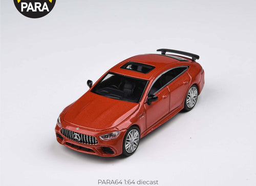 Load image into Gallery viewer, PARA64 1/64 2018 Mercedes-AMG GT 63 S - Copper Orange (RHD) Model Car
