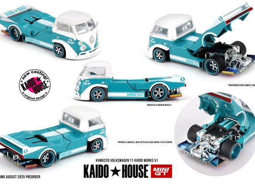 Load image into Gallery viewer, (Pre-order) Kaido House X Mini GT Volkswagen T1 KAIDO WORKS V1 Model Car KHMG220
