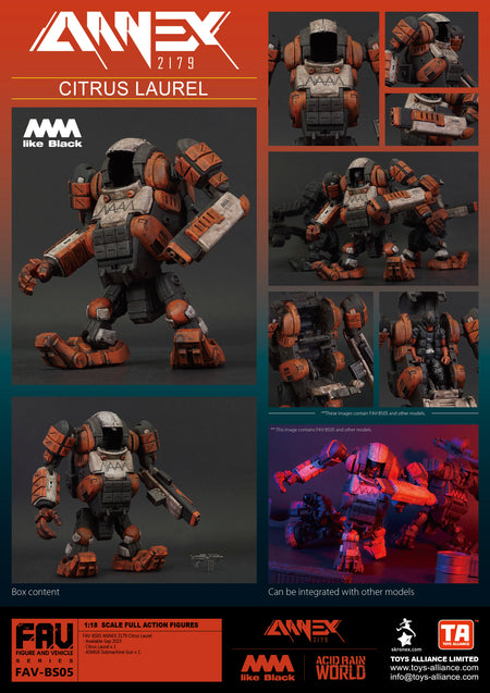 TOYS ALLIANCE ANNEX2179 FAV-BS05 Citrus Laurel Figure Set