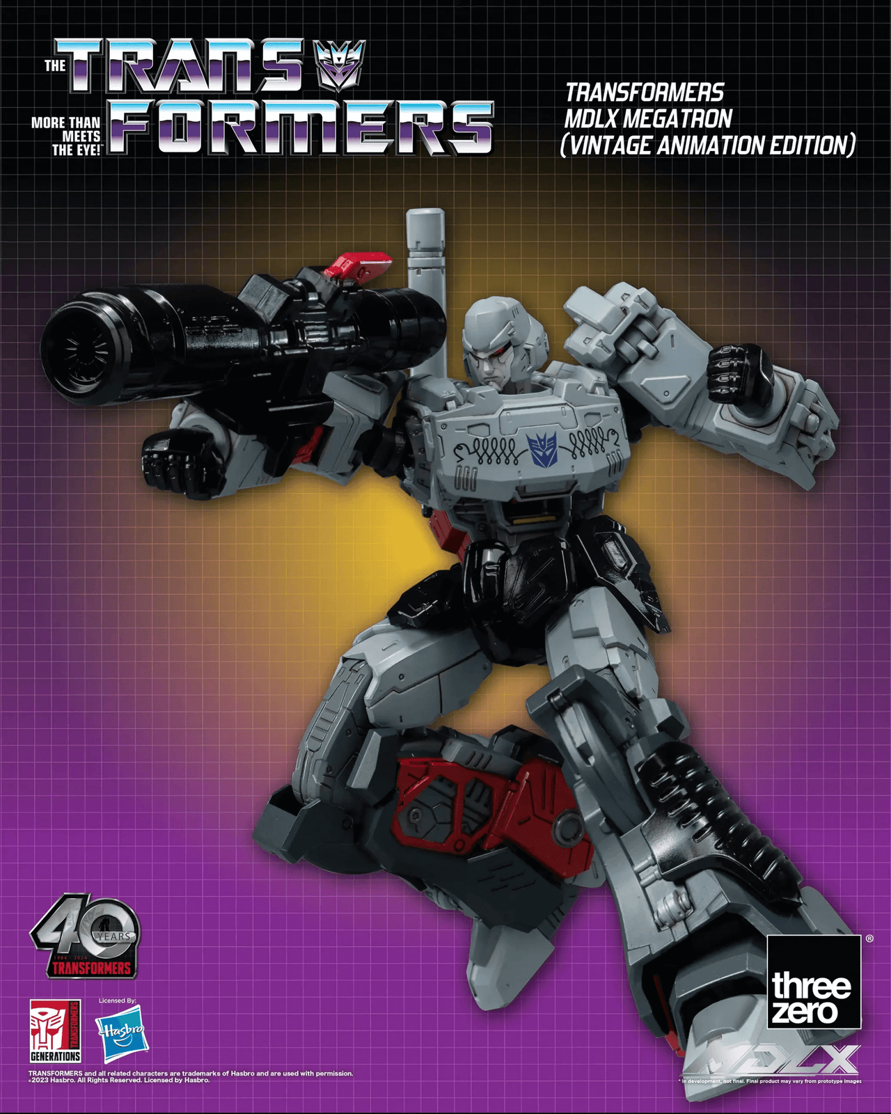 Threezero MDLX Transformers MDLX Megatron  (Vintage Animation Ed.)