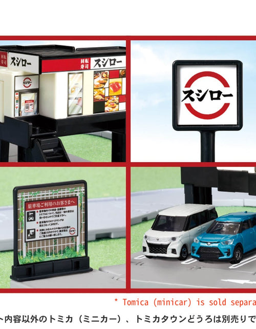 Load image into Gallery viewer, Takara Tomy Tomica World Town - Sushiro play Set
