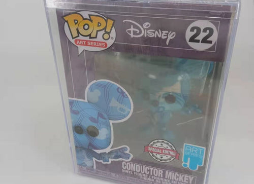 Load image into Gallery viewer, FUNKO IE POP Artist Series #22: Mickey-Conductor Mickey Figure w/ Display Box
