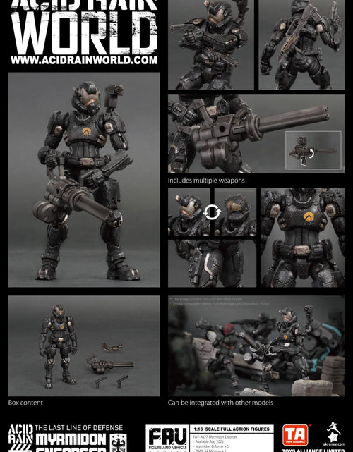 Load image into Gallery viewer, Acid Rain x Toy Alliance FAV-A127 Myrmidon Enforcer Action Figure
