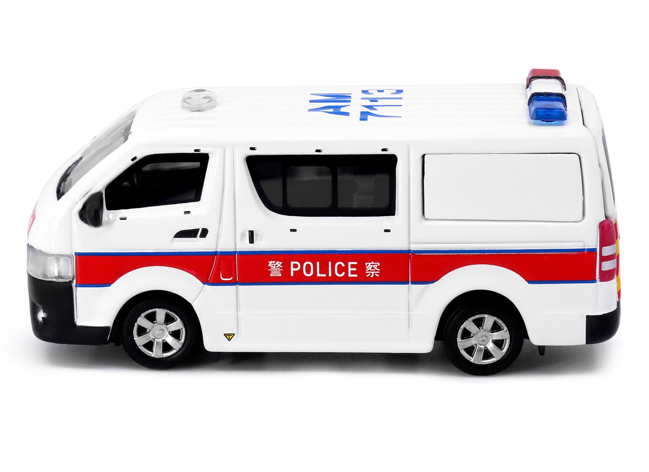 Tiny City 02 Die-cast Model Car - Toyota Hiace (Silver Wheel) (AM7113)