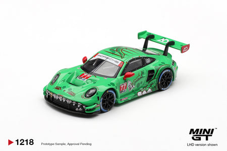 (Pre-order) MINI GT #1218 Porsche 911 GT3 R (992)#77 AO Racing 2025 IMSA Sebring