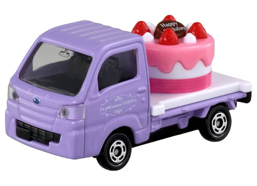 Load image into Gallery viewer, Takara Tomy Tomica Die-cast Model Car 1/55 No.27 Subaru Sambar Cake Car
