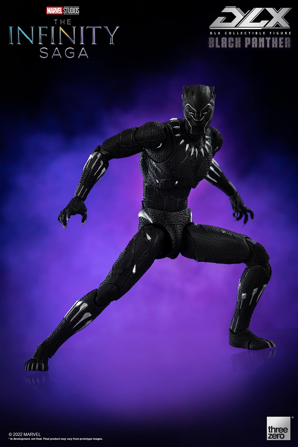ThreeZero Marvel Studios The Infinity Saga DLX Black Panther Figure