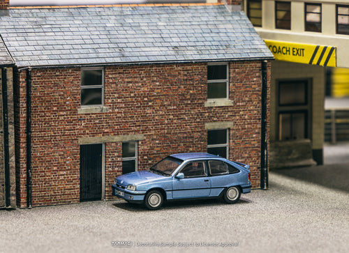 Load image into Gallery viewer, Tarmac Works 1/64 Opel Kadett GSi Blue Metallic Model Car
