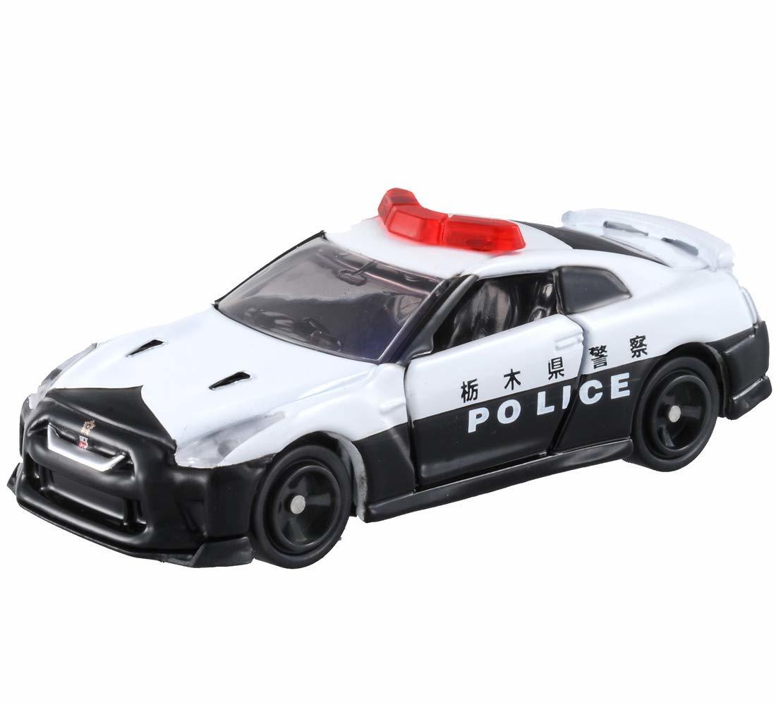Takara Tomy Tomica #105 Nissan GT-R Police Car Scale 1/62 Diecast Car Toy