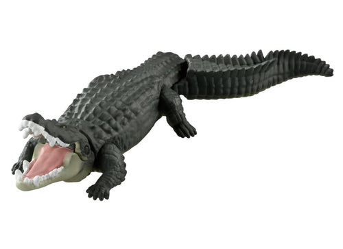 Load image into Gallery viewer, Takara Tomy Ania AL-28 Saltwater Crocodile (Floatee Ver) Animal Figure
