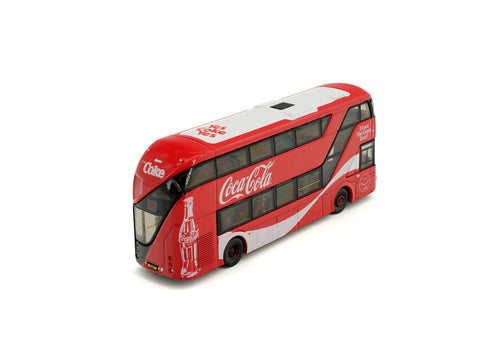 Load image into Gallery viewer, Tiny City Die-cast Model Car 1/110 New Routemaster "COCA COLA" Model Bus
