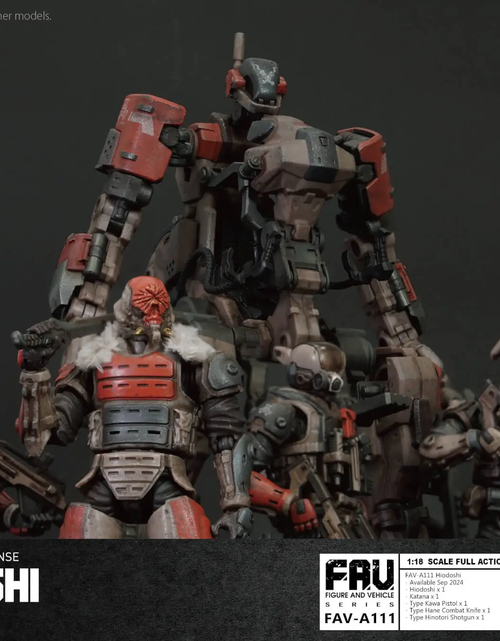 Load image into Gallery viewer, TOYS ALLIANCE x Acid Rain FAV-A111 Hiodoshi 1:18 Figure
