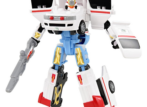 Load image into Gallery viewer, Takara Tomy Tomica Jobraver TJB03 MediBraver - Toyota Himedic Ambulance (Tomica)
