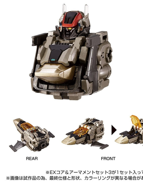 Load image into Gallery viewer, Takara Tomy DIACLONE TM-30 Diaclone EX Core &amp; Armament Set 3 (Completed)
