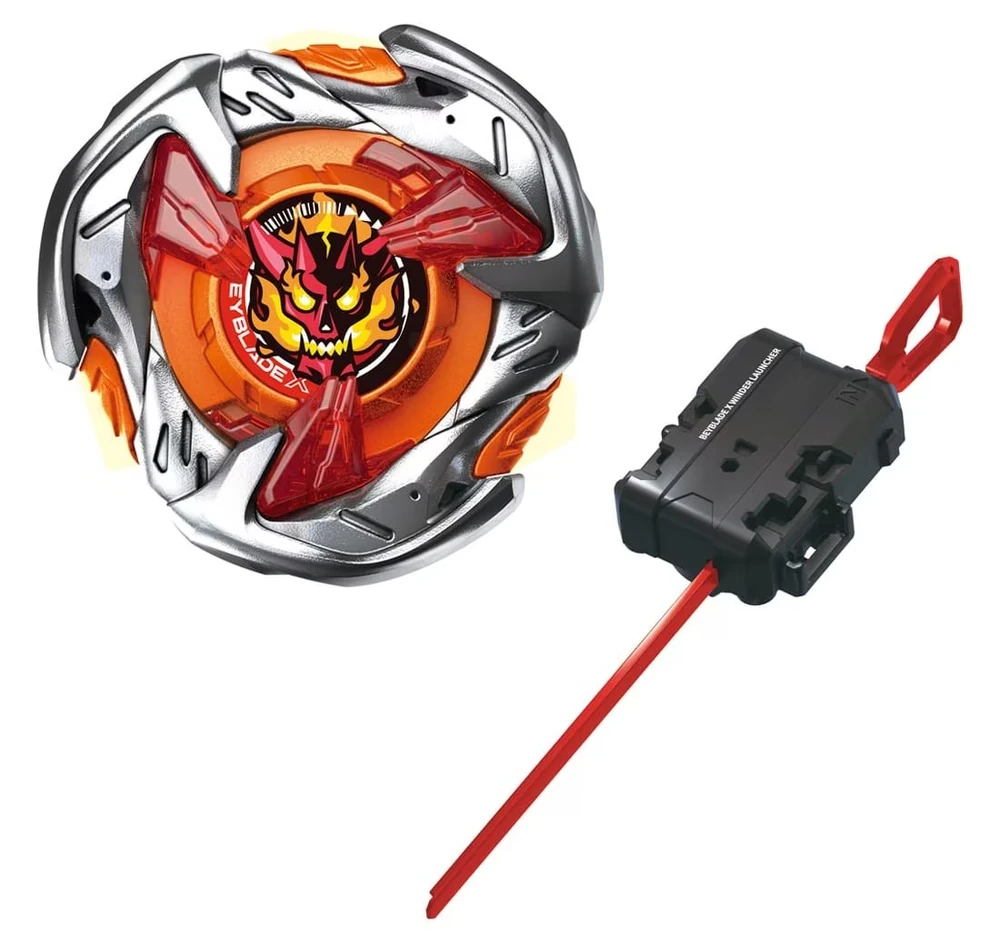 Takara Tomy Beyblade X Starter UX-02 Hells Hammer 3-70H