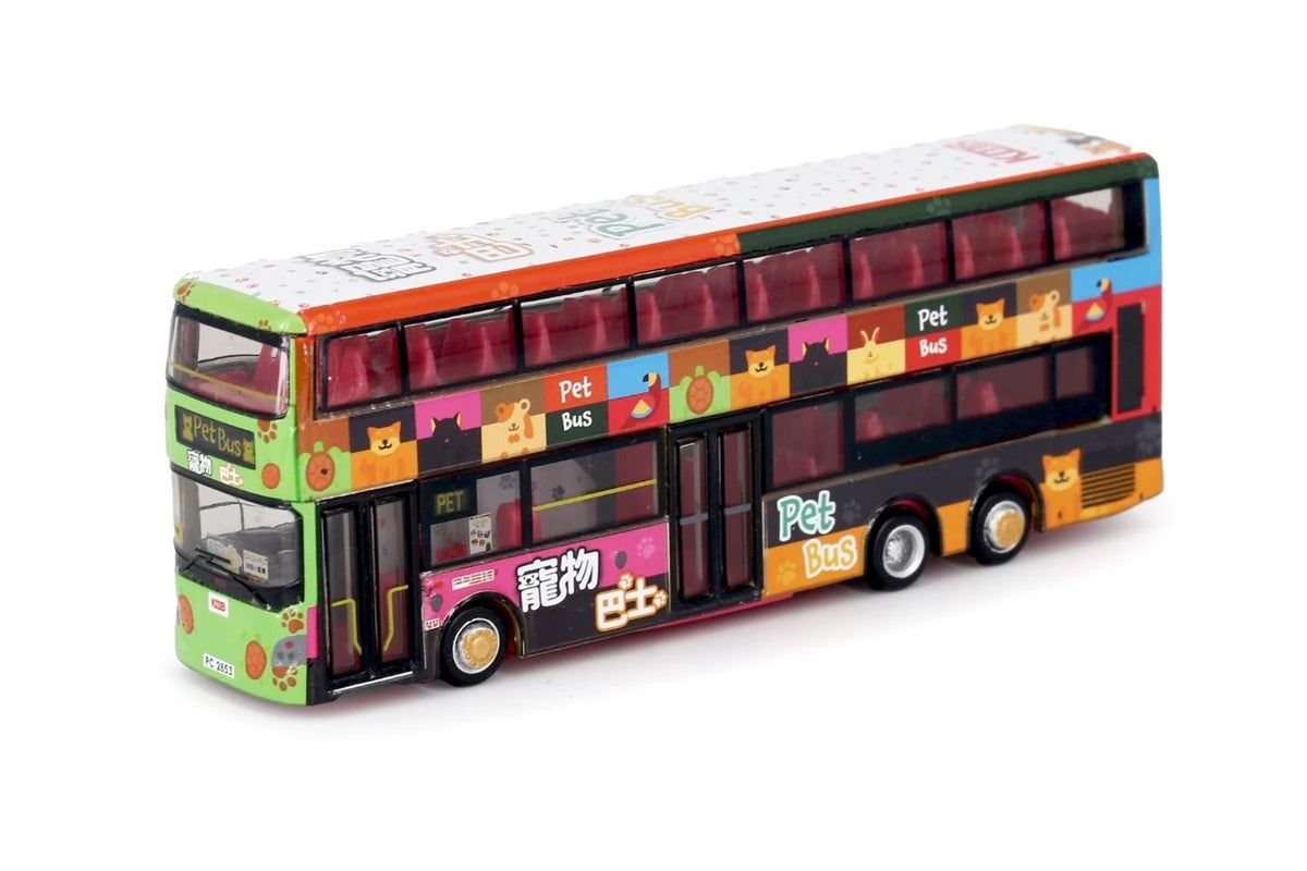 Tiny City Die-cast Model Car - 1:110 KMB Scania K310UD Pet Bus Hong Kong