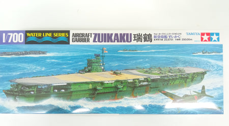 Tamiya 1/700 Japanese Aircraft Carrier Zuikaku Plastic Assembly Model #31214