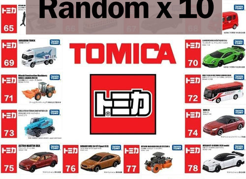 Load image into Gallery viewer, (Lucky Bag) 10 X Takara Tomy Tomica #1-120 Scale Mini Diecast Toy Cars (RANDOM!)

