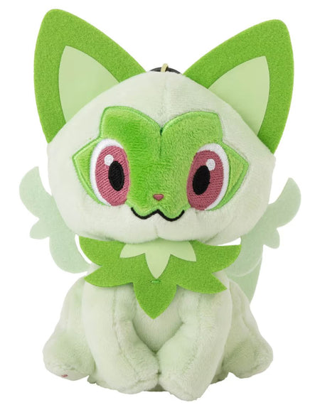 Takara Tomy Pocket Monsters Pokemon Plush - Sound Stuffed Plush Sprigatito