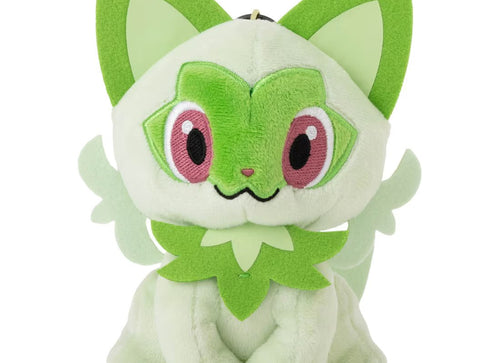 Load image into Gallery viewer, Takara Tomy Pocket Monsters Pokemon Plush - Sound Stuffed Plush Sprigatito

