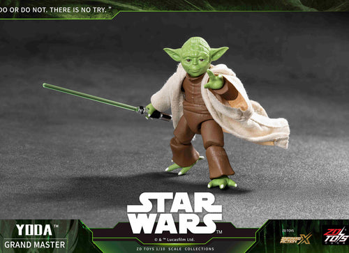 Load image into Gallery viewer, ZD Toys Star Wars 1:10 Action Figure Grand Master Yoda
