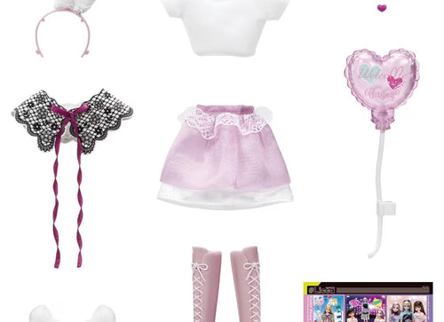 Load image into Gallery viewer, Takara Tomy Licca Chan Doll Dress - #Licca #Bunny Balloon Wear Set (NO DOLL)
