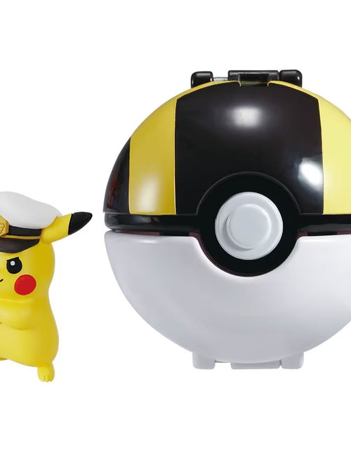 Load image into Gallery viewer, Takara Tomy Pokemon Moncolle Monster Pokedel-Z Captain Pikachu Ultra Ball
