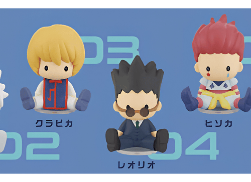 Load image into Gallery viewer, Re-ment Petadoll Hunter x Hunter Hunter Exam Arc Box Complete set of 6
