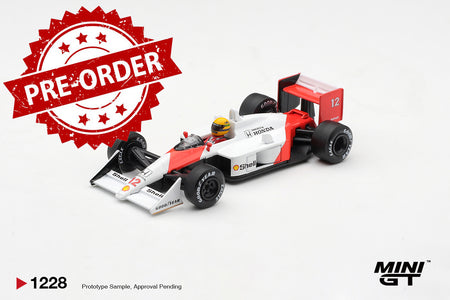 (Pre-Order) Mini GT #1228 McLaren MP4/4 No.12 Ayrton Senna 1988 Canadian Grand