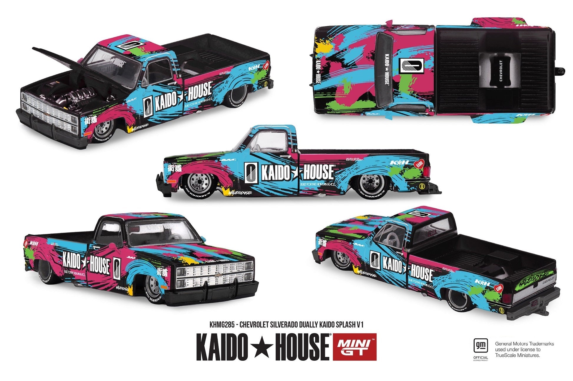 (Pre-order) Kaido House Mini GT Chevrolet Silverado Dually Kaido Splash V1 #285