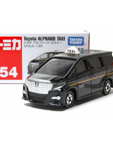 Takara Tomica Tomy #054 1/65 Toyota Alphard Taxi Asia Version Diecast Model Car