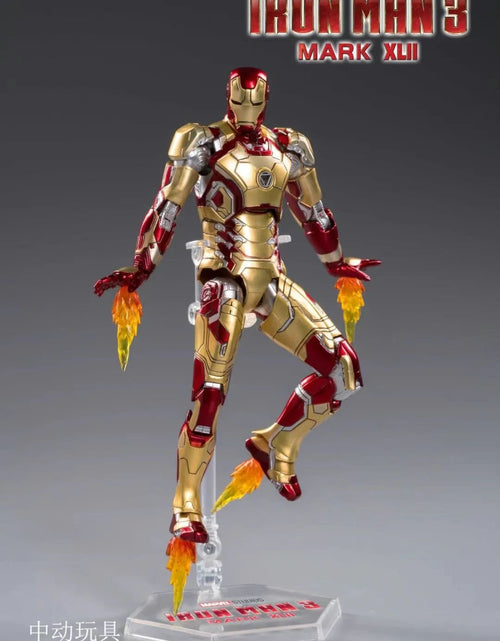 Load image into Gallery viewer, ZD Toys Marvel Avengers 1/10 Iron Man MK42 Action Figure Set
