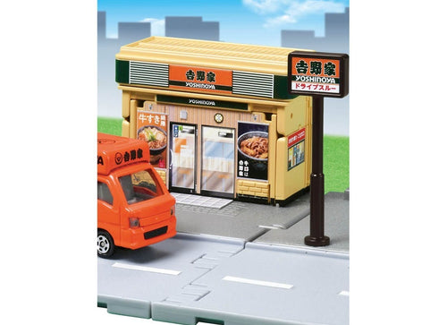 Load image into Gallery viewer, Takara Tomy Tomica World Tomica Town Yoshinoya  (w/ Tomica Car x 1)
