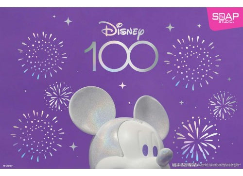 Load image into Gallery viewer, Soap Studio Disney 100th Anniversary Mickey and Minnie Heart Mini PVC Busts
