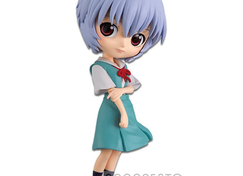 Load image into Gallery viewer, Banpresto Craneking QPosket Evangelion Movie Rei Ayanami Colour Ver B Figure
