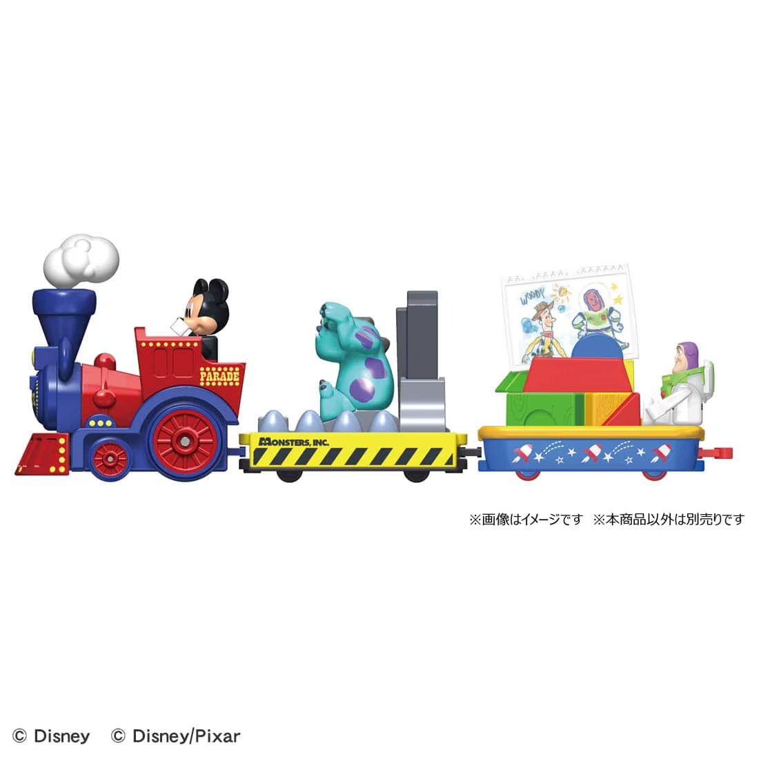 Takara Tomy Dream Tomica No.180 Disney Tomica Parade Toy Story Car